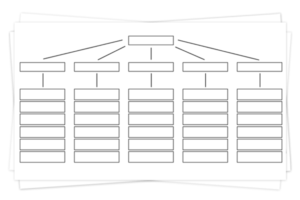 The printable keyword planner sheet