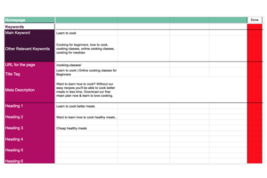 The interactive SEO planner
